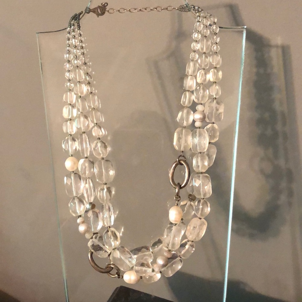 Silpada 3 strand necklace - Picture 1 of 4